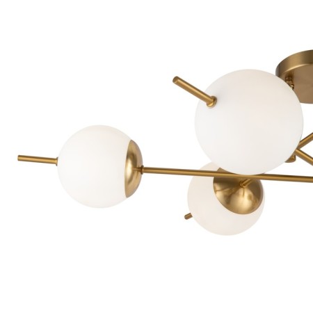 Ceiling lamp Damask, 6xe27, Brass color-2