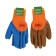 Garden, nylon gloves, with double latex impregnation, insulated, size 10, mix, Greengo