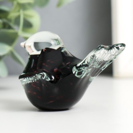 Souvenir Glass in the glass "Bird" 8.5x6x5.5 cm Marg.-5