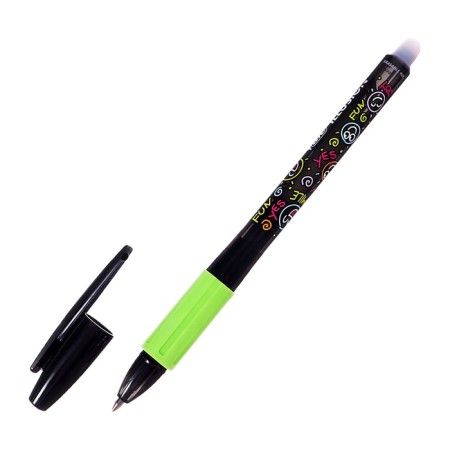 Gel handle washed by BIC Gelocity Illusion, node 0.7 mm, black ink, price for 1 pcs-9