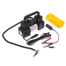 Car compressor Dvidrashneva, 12V, lantern, 25 l/min, bag, black