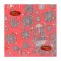 New Year's napkins Paper Gold Décor "New GD lantern on red" 3 layers, 33x33 cm, 20 pcs