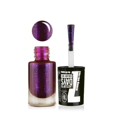 Nail polish TF Color Gel, tone 287 blue-violet, 8ml-1