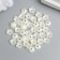 Beads for creativity plastic "forget -me -not" pearl set 40 pcs 0.6x0.6 cm
