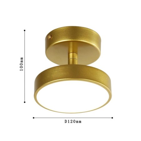 ATMA ceiling 120 mm, LED 10W-2