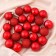 Set of balls plastic D-4 cm, 24 pcs "Disco Mix" Red Red