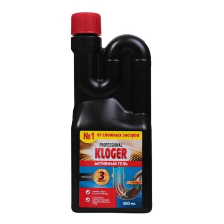Klogerproff Cleaner Gel from blockages, 0.5 liters