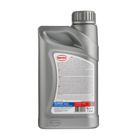 Motor oil sintec Super 10W-40, SG/CD P/synthetic, 801893, 1 liter-4