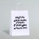 Gift package with jokes, Kraft "Old Woman", white, 24 x 10.5 x 32 cm, 1 pcs