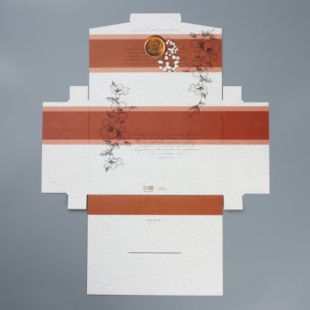 Box a gift folding envelope, packaging, "eco", 31 x 22 x 5 cm-7