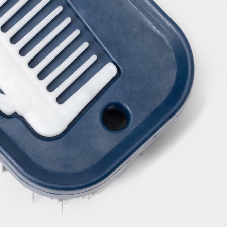The brush is a universal share, with an additional brush brush, 14 × 5.5 × 3.5 cm, bristles 2 cm-7