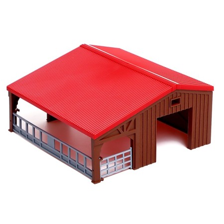 Game set "Farm", tractor, shed and animals-10