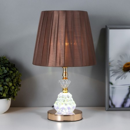 Justine table lamp 1x60W E27 gold 21x21x35 cm Risalux-1