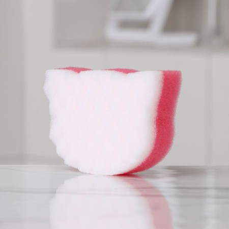 Body sponge “Cat” 13.5 × 10 × 4 cm, mix-2