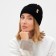 Women's hat Minaku "Bini" Color Black, size 56-58
