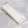 Assk -tank candles, 4 pcs, 2.2x25 cm, lacquered white