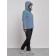 Ski costume female winter, size 44, color gray color