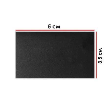 Cretaceous price tags "rectangle" self -adhesive, black color, set 5 sheets 5 × 3.5 cm-3