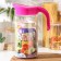 Amphora jug “Indigo”, 1.5 l, pink cover