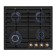 Hlect surface Maunfeld EGHG.64.63CB.R/G, gas, 4 burners, black