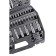 The instrument set Kraft KT700869, 1/2 ", 1/4" 12-sided heads, 107 items