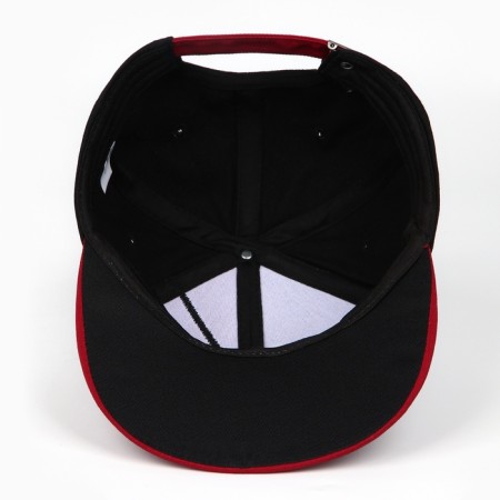 Men's cap with a direct visor "Negativ", river 56-6