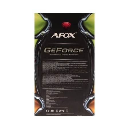 Video card AFOX RTX2060, 6GB, 192BIT, GDDR6, DVI, HDMI, DP, HDCP-8