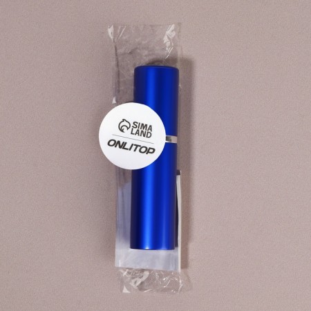 Perfume bottle, with a spray, 10 ml, blue color-19