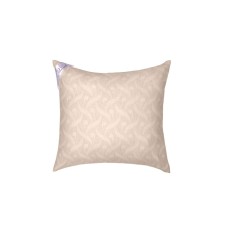 Подушка Organic Cotton, размер 68x68 см, цвет светло-кофейный