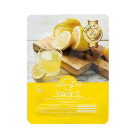 Grace day fabric mask with vitamin C, 27 ml