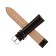 Solomon watch strap, 20 mm, eco-leather, L-20 cm, black