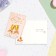 Postcard "On the Day of Wedding!" champagne glasses, 12.5x19.5 cm