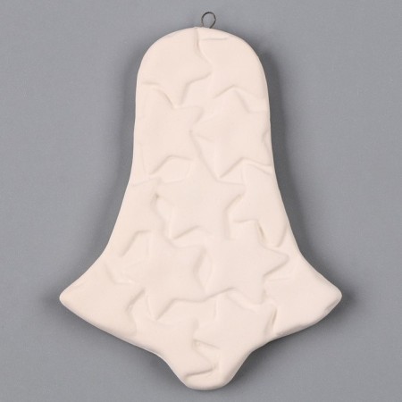 Christmas tree decoration for coloring "bell", with a suspension-1