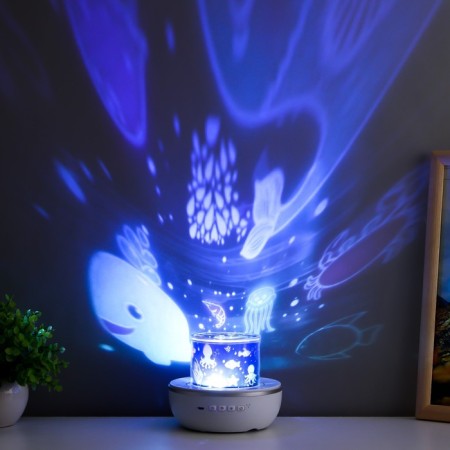 Night-designer Led USB Bunny White 12x12x15.5 cm Risalux-1