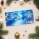 Money envelope "Happy New Year!" Glitter, Congrev, train, 17 x 8 cm
