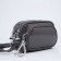 Bag Cross-Bodi with a zipper, gray color