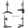 Bracket for monitors Onkron D101FS Black 13 "-34" Max.8kg Table turn and slope