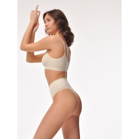 Women's thong cowards with a texture rubber Mirey String, size 42-44, color filling