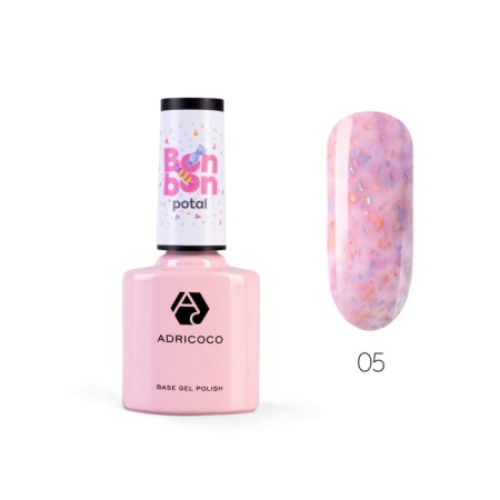 Camouflage database Adricoco Bonbon Potal with color rubber No. 5, 8 ml