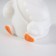 Nightlight "duck" LED 1W 3x lr44 white 8x4.4x12cm Risalux