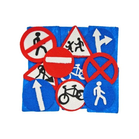 Didactic "Road Signs" set, 11 details-1