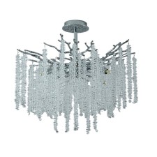 Crystal chandelier Gerhort G31320/8cr+Cl, 8x5W, G9, 40x60x60 cm, color chromium