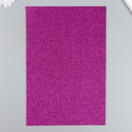 Glitter felt 20x30 cm 2 mm, fuchsia-2
