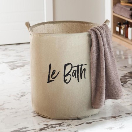 Textile Ethel basket "Le Bath", 45*55 cm