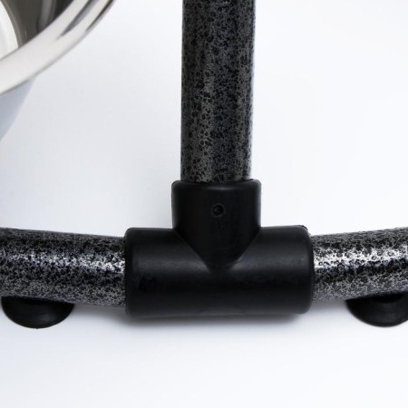 Adjustable multi -level stand with 2 bowls of 2.5 liters-3