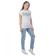Female T -shirt, size 44, white color