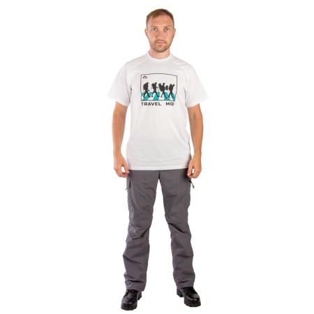 T-shirt Payer Travel Mob, Cotton, White, Rr. L-2
