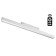 SHINO SHINO 1-F Lamp, 24W LED, 3000-6500K, 1920LM, white color