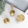 Summary Metal "Industrial" set 3 pcs gold 20x7x7 29x7x7 41x6x6 cm