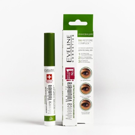 Eveline Advanced Volumiere, active, 3 in 1, 10 ml eyelashes-3
